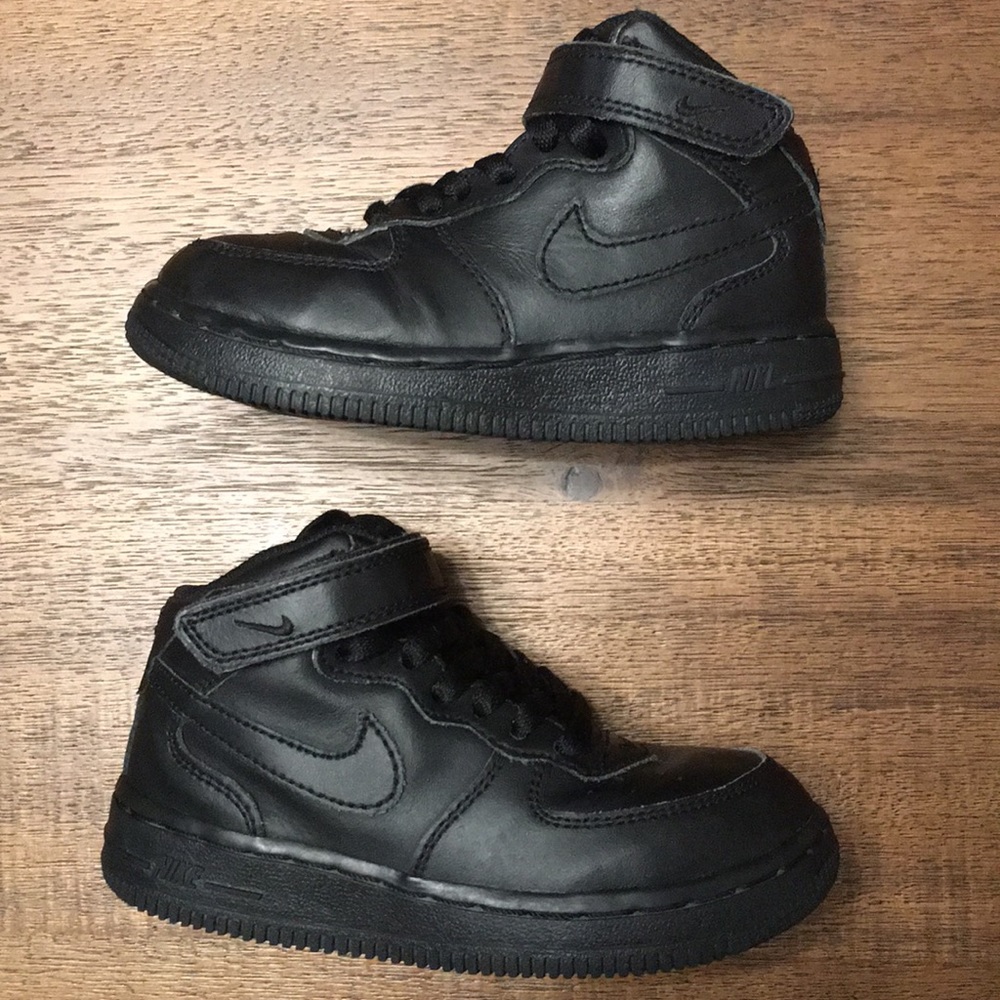 Nike Air Force 1 Mid Boys Shoes - Picture 5 of 6
